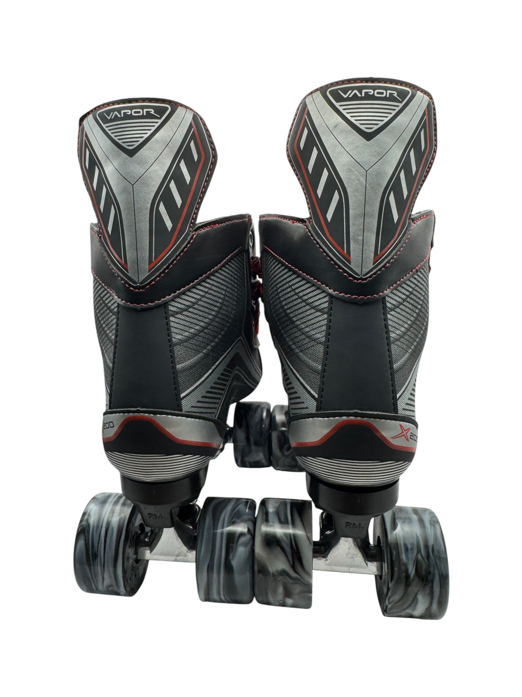 Renewed UK8.5 Bauer X200 quad Roller-skates full build