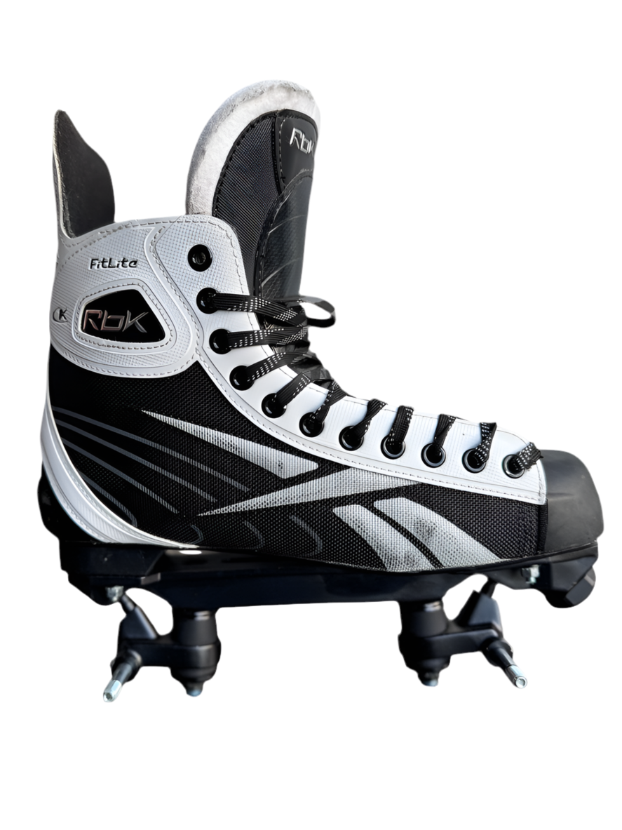 UK10 EE Reebok 1K Fit lit Quad Roller skates