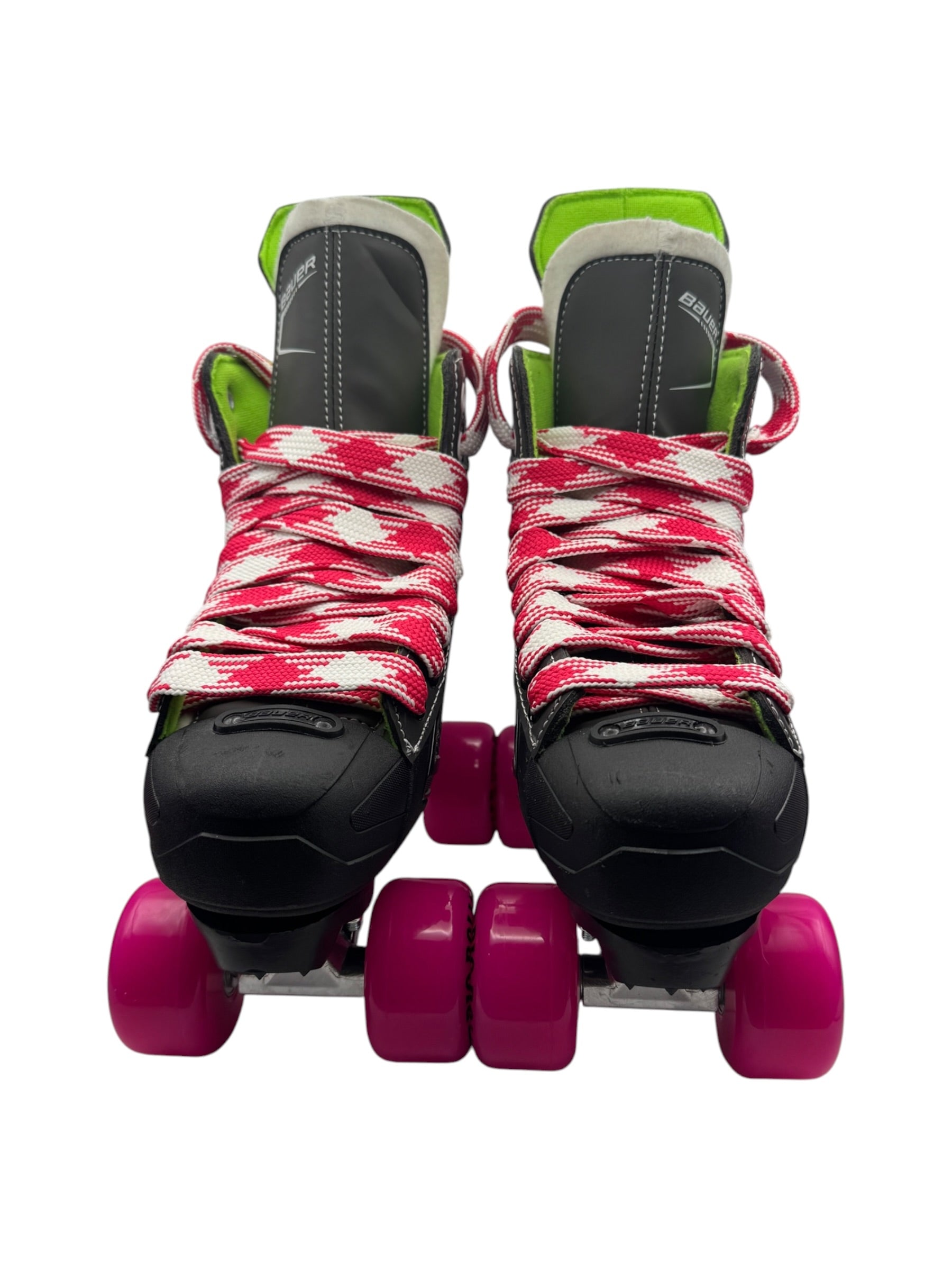 Renewed UK6.5 Bauer XLS quad Rollerskates fullbuild