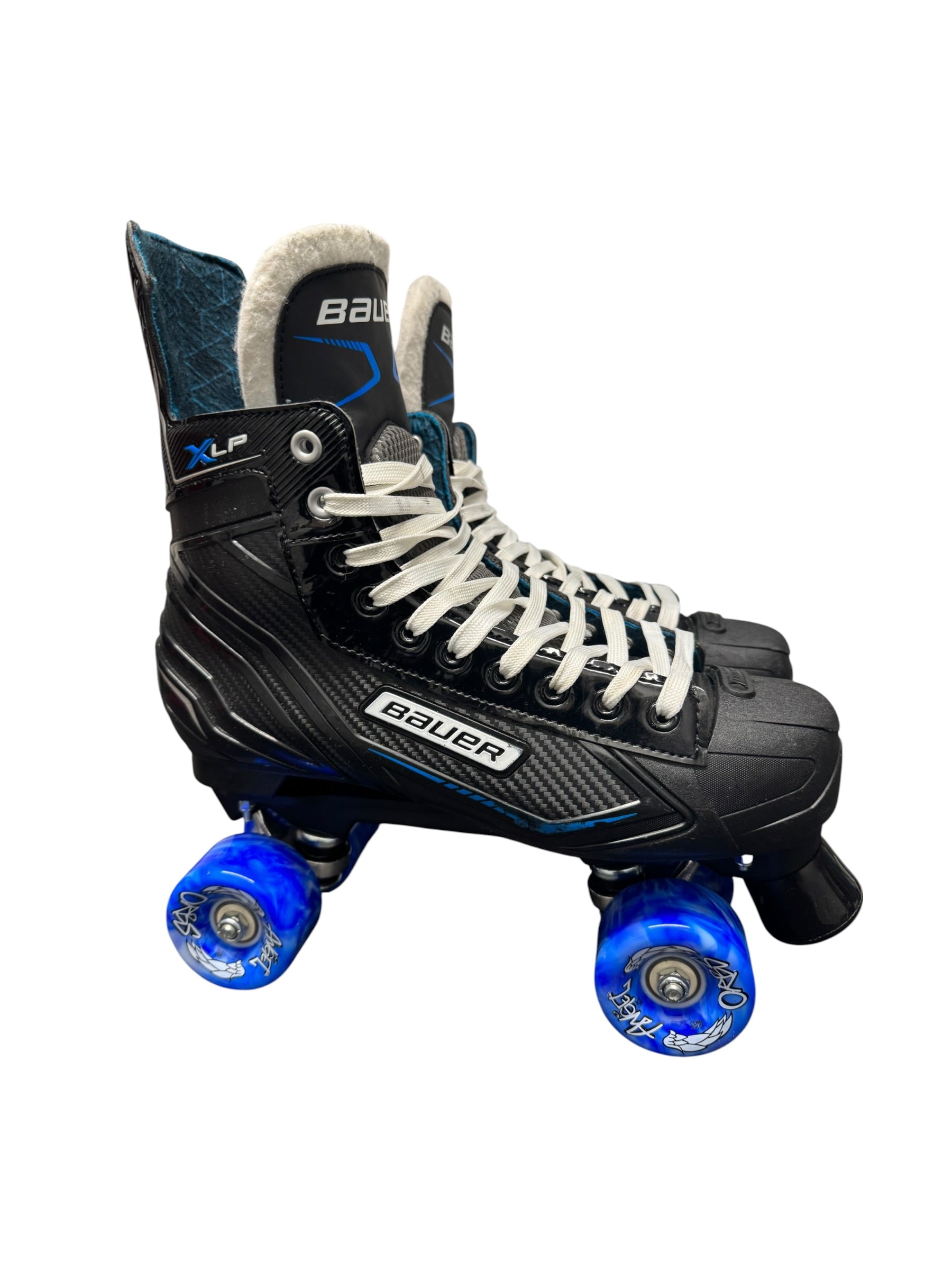 Renewed UK11.5 Bauer XLP quad Roller-skates full build