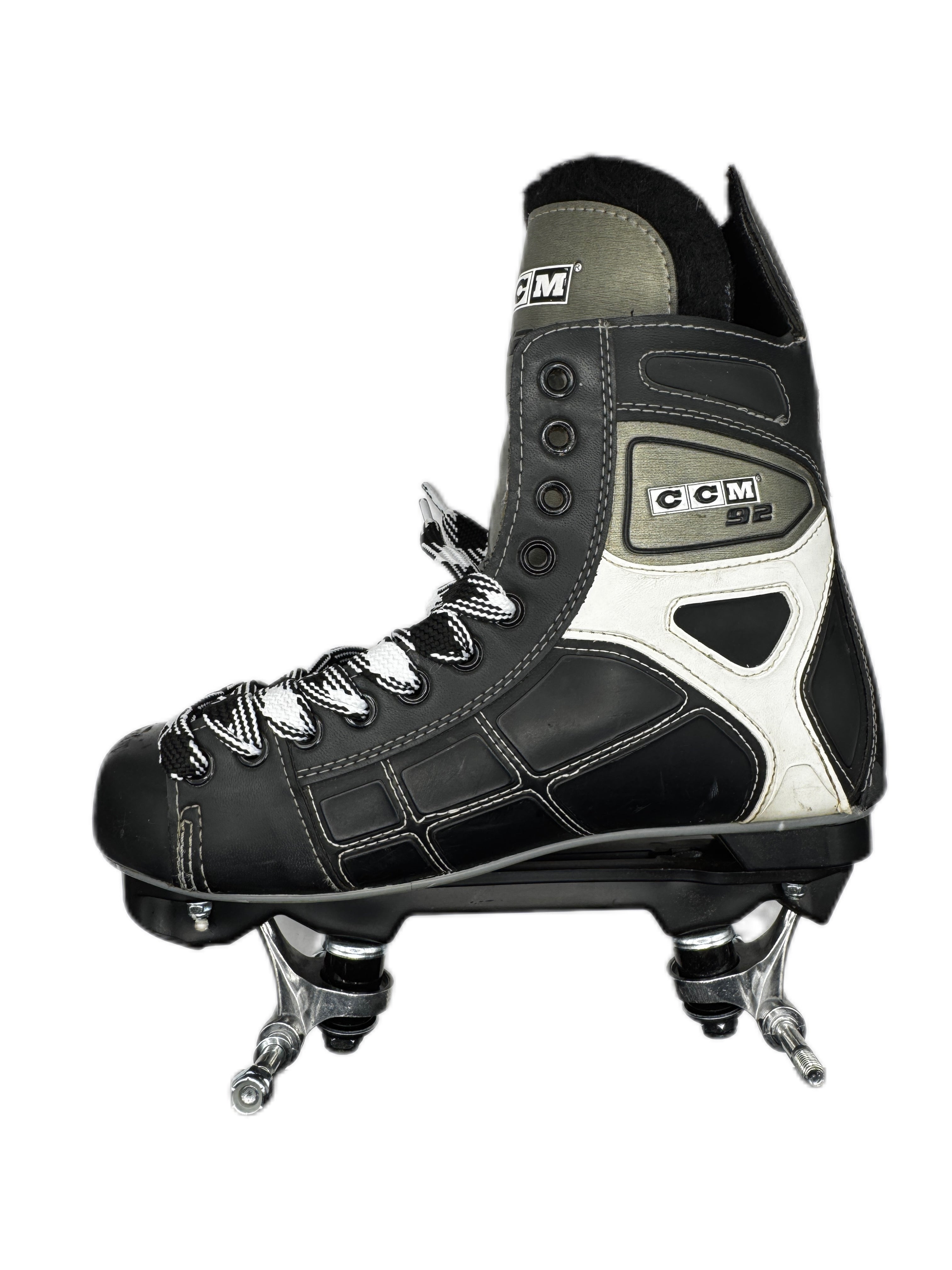 UK10 CCM 92 NHL Quad Roller skates