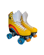 Moxi Rainbow Rider Roller Skates – Sunshine Yellow – UK 7