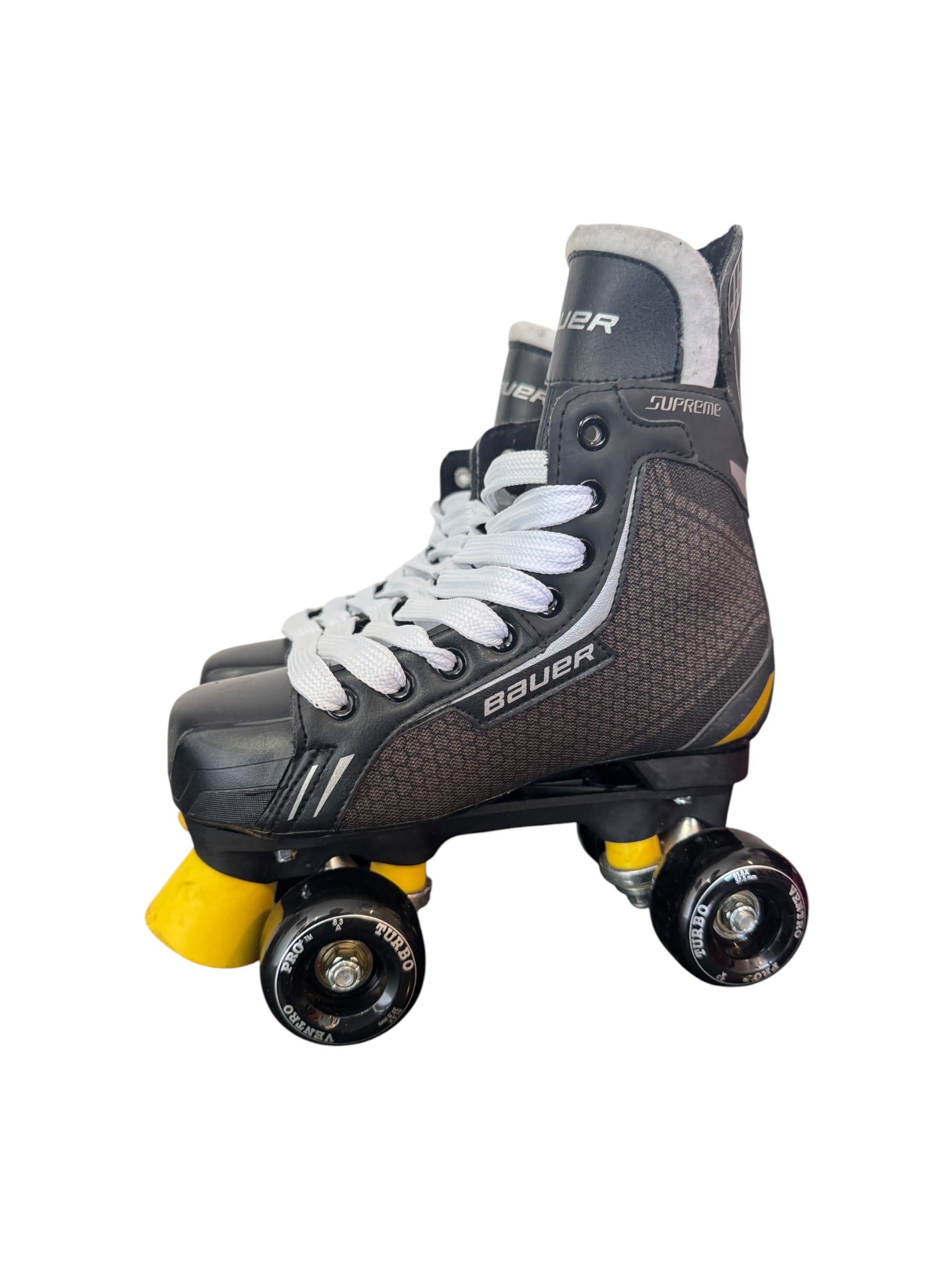 Renewed UK5.5 Bauer one.4 quad Roller-skates full build
