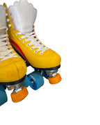 Moxi Rainbow Rider Roller Skates – Sunshine Yellow – UK 7