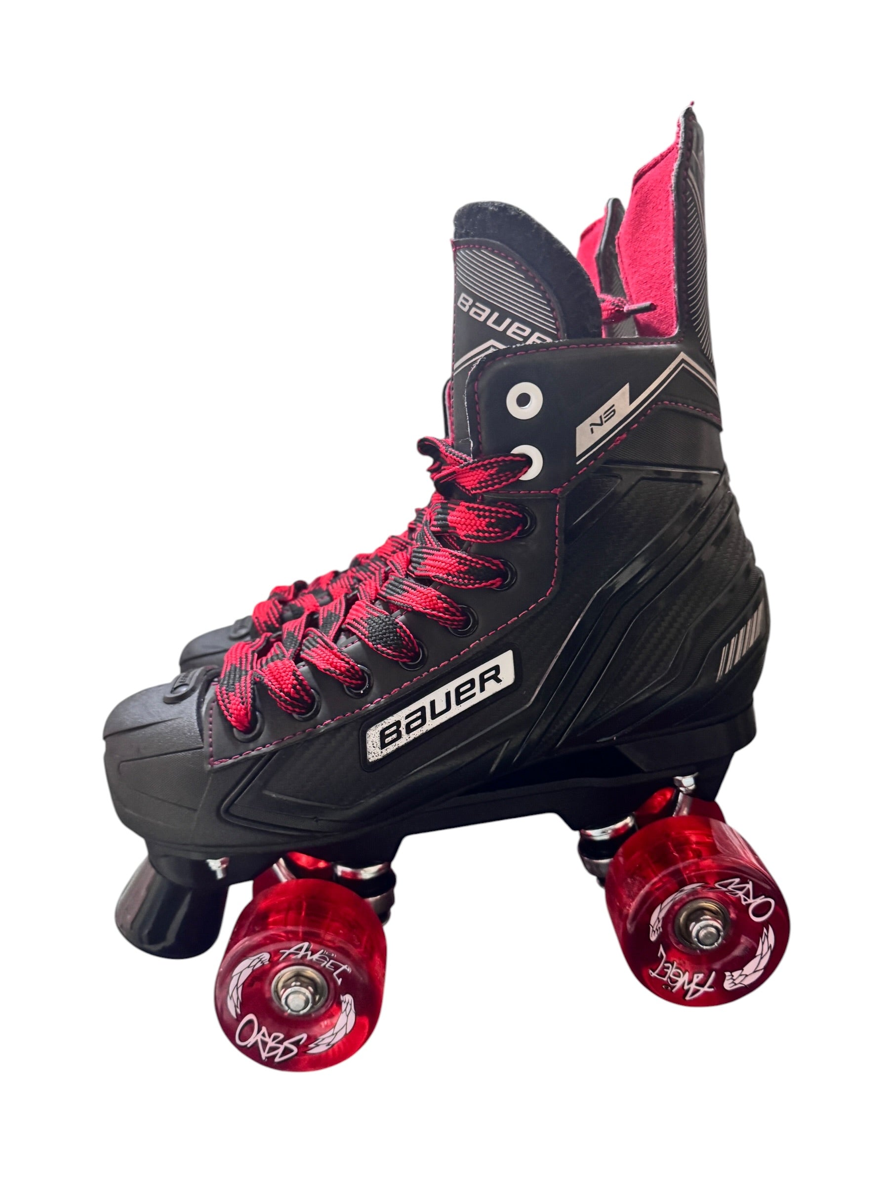 Renewed UK7.5 Bauer NS quad Rollerskates fullbuild
