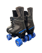 Renewed UK8.5 Bauer Nexus 5000 quad Roller-skates full build