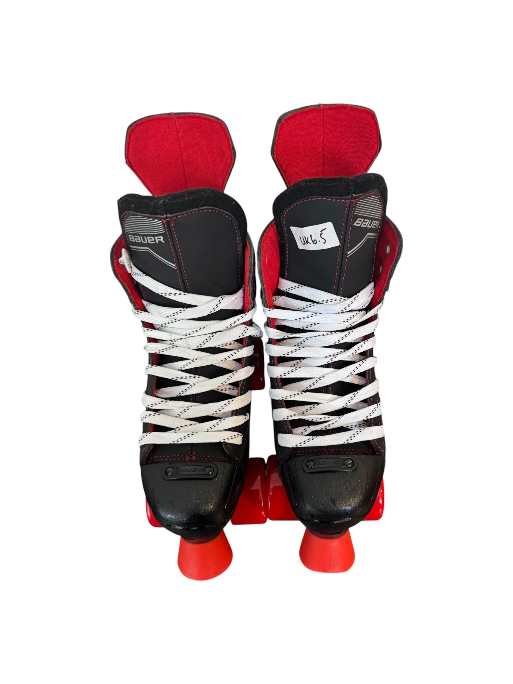 Renewed UK6.5 Bauer NS quad Rollerskates fullbuild