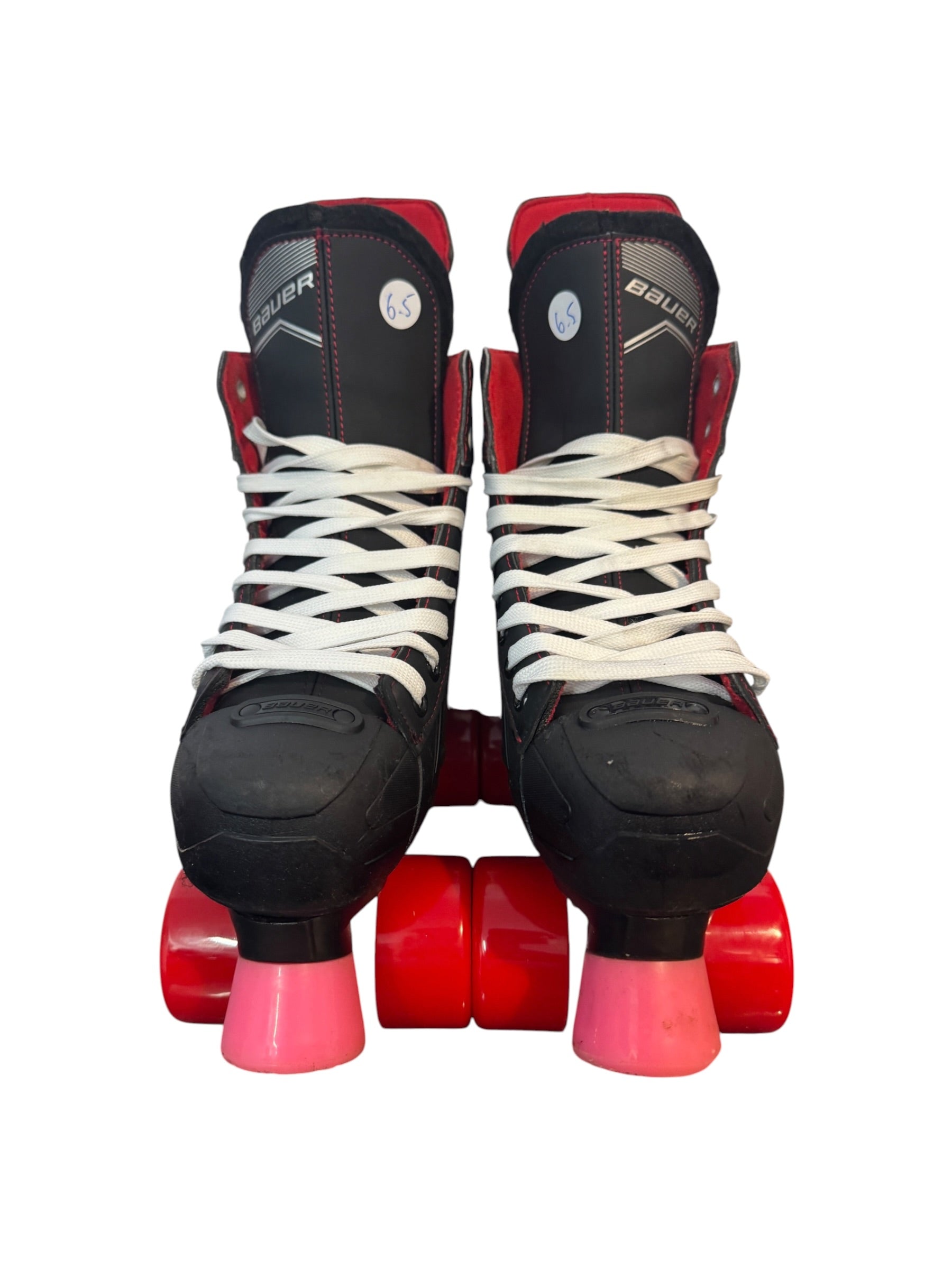 Renewed UK6.5 Bauer NS quad Rollerskates fullbuild