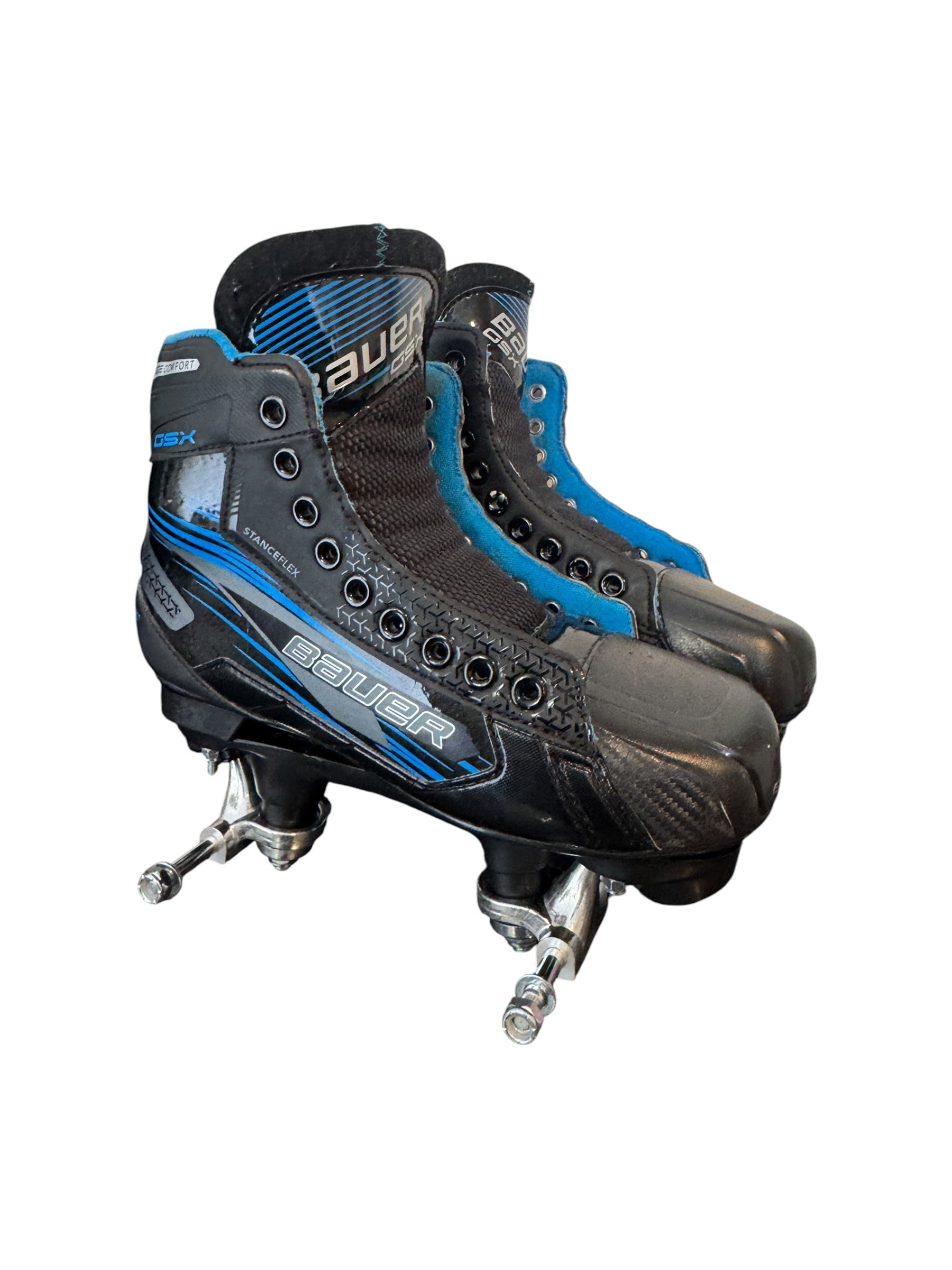 Renewed UK7.5 Bauer GSX quad Rollerskates fullbuild