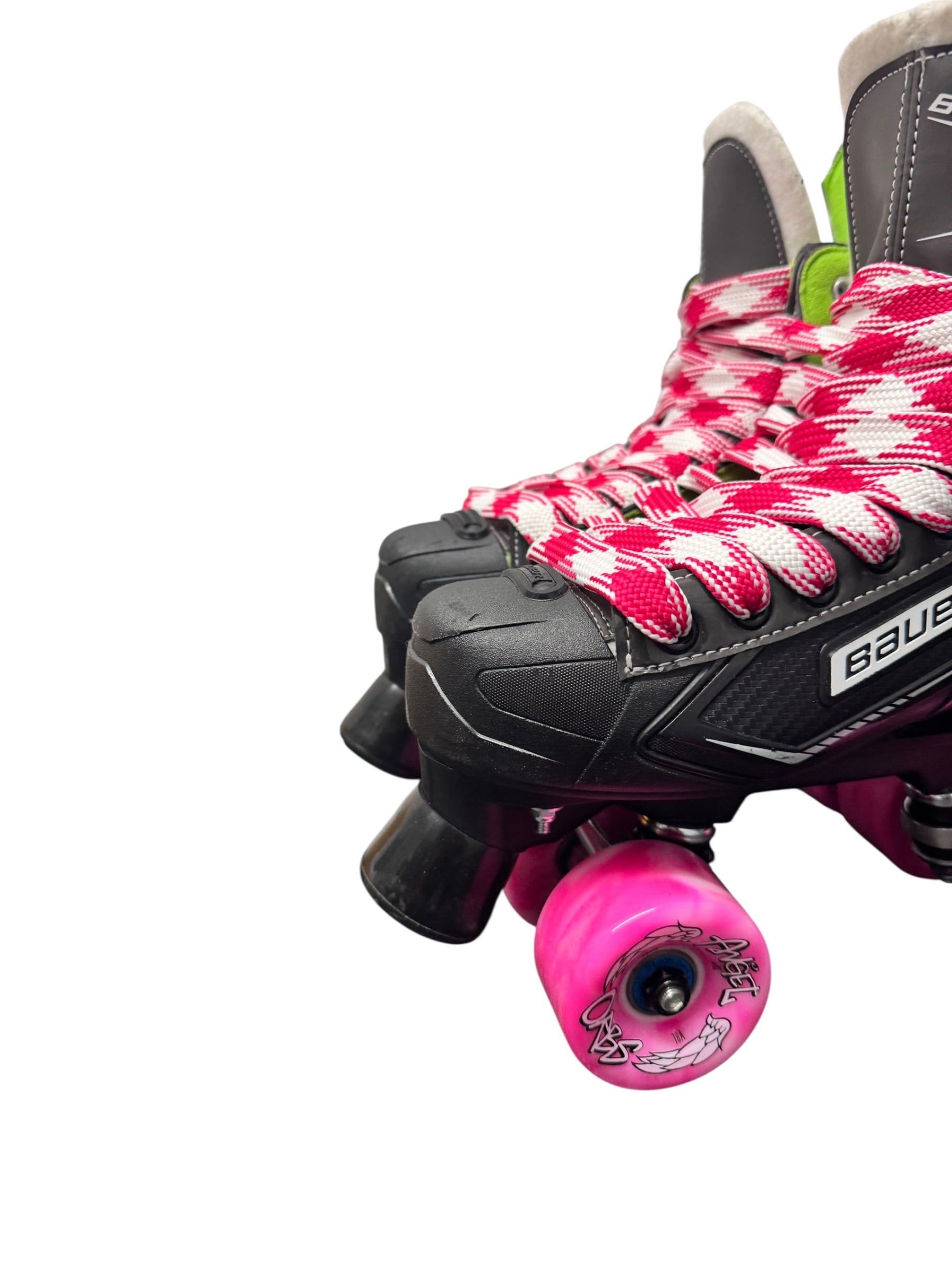Renewed UK6 Bauer XLS quad Rollerskates full build