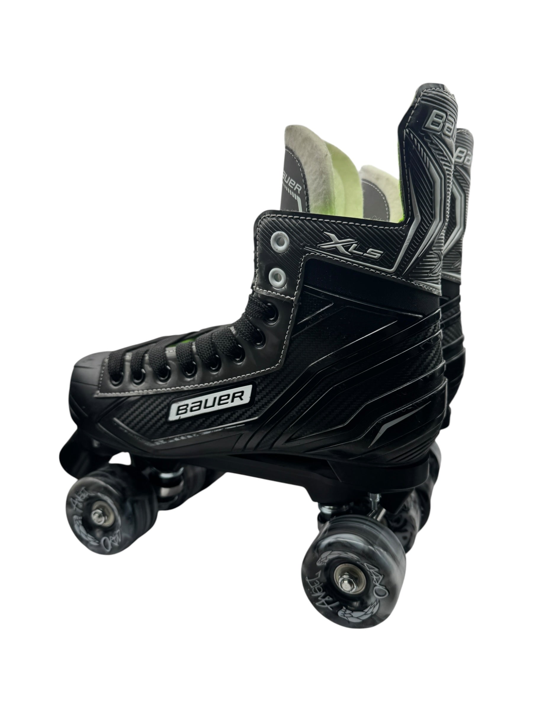 Renewed UK10.5 Bauer XLS quad Rollerskates full build