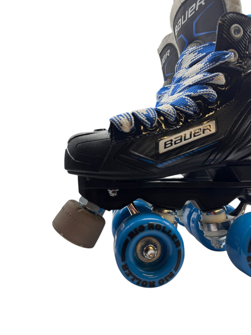Bauer XLP quad Rollerskates full build