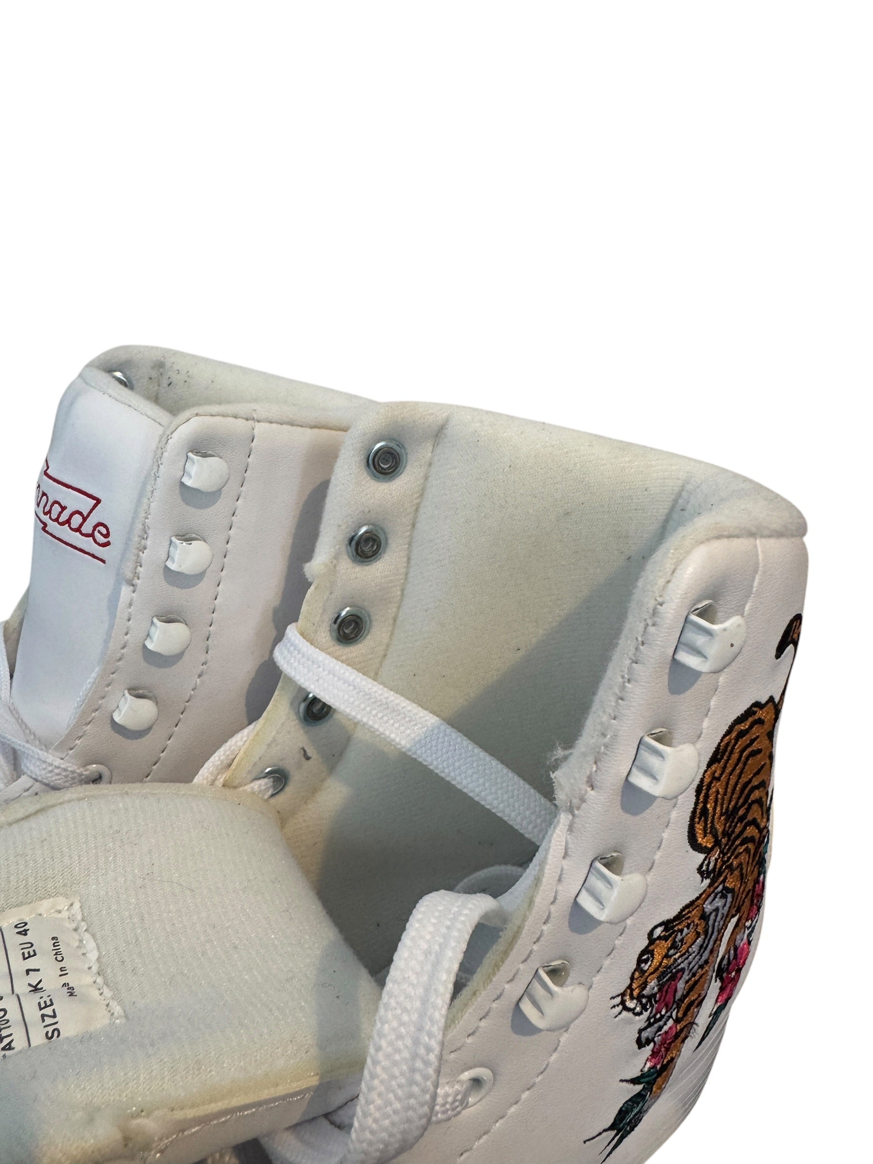 LMNADE Tattoo Quad Roller Skates – White – UK 7 (EU 40)