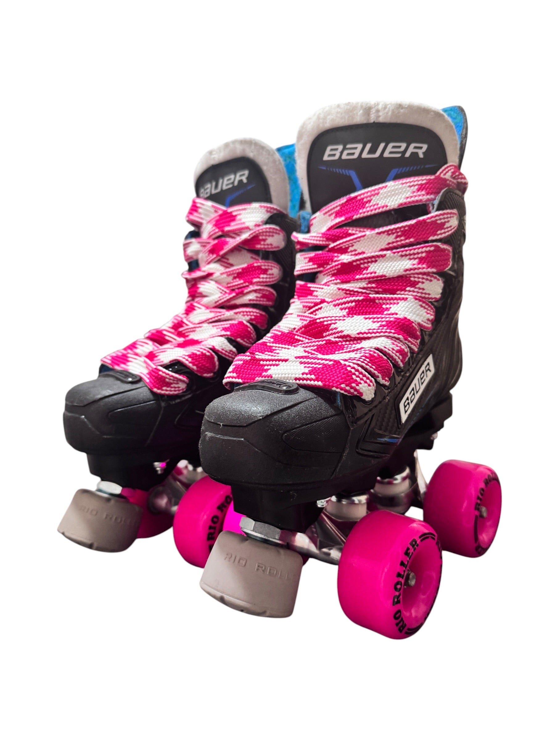 Renewed UK1.5 Bauer NS quad Rollerskates full build