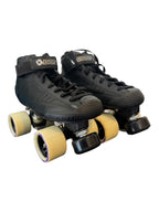 Renewed Bont Prostar Quadstar Roller Derby Skates UK 5 EU 38 Black Silver