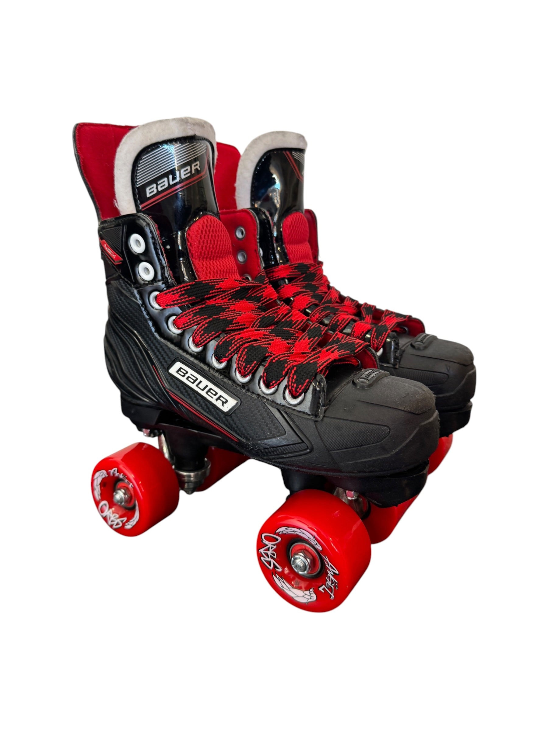 Renewed UK5.5 Bauer NSX quad Roller-skates full build