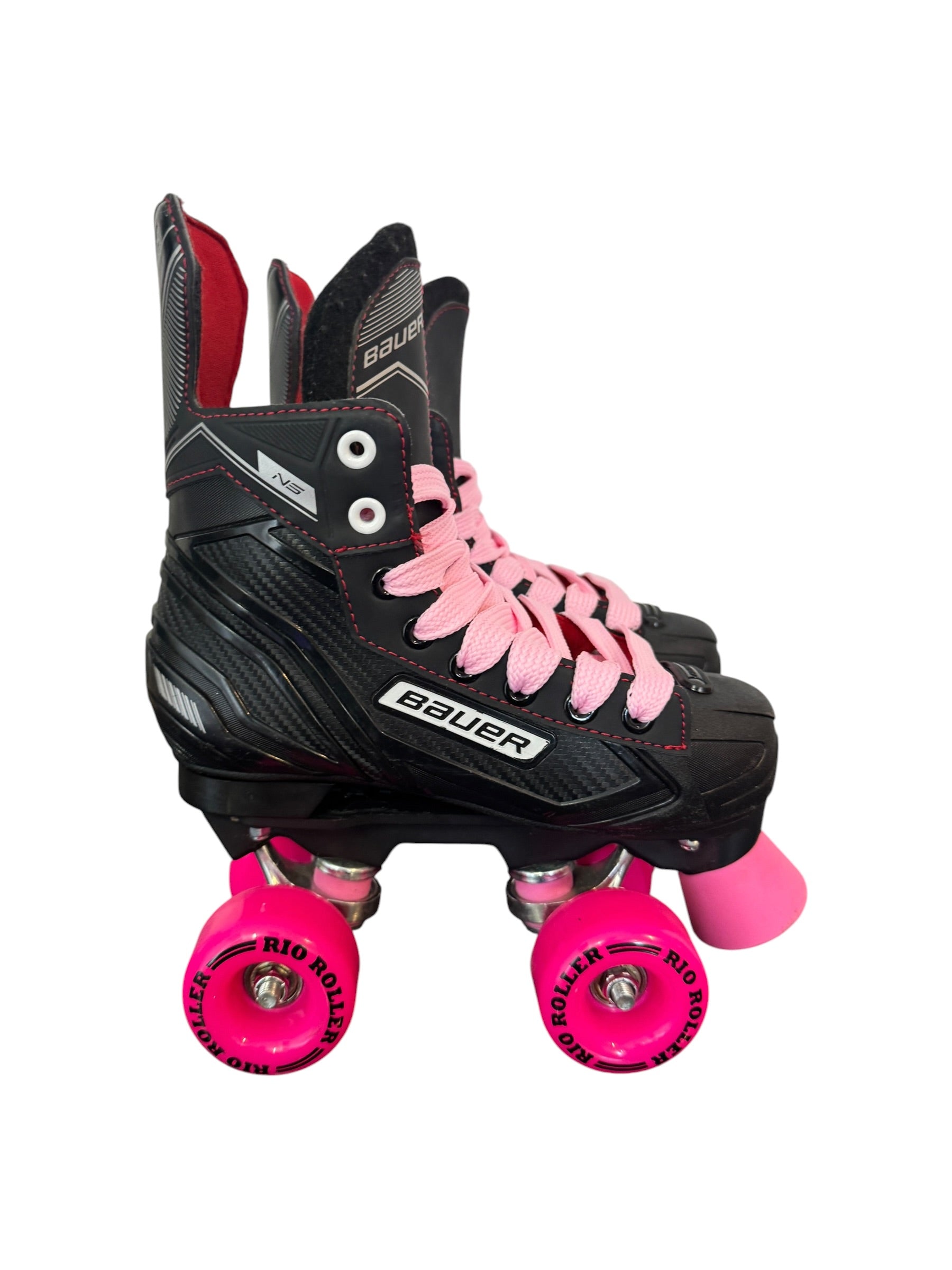 Renewed UK3.5 Bauer NSX quad Roller-skates full build
