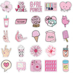 Pink Stickers Doodle Mix and Match