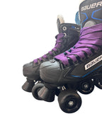 Renewed UK6.5 Bauer XLP quad Rollerskates fullbuild
