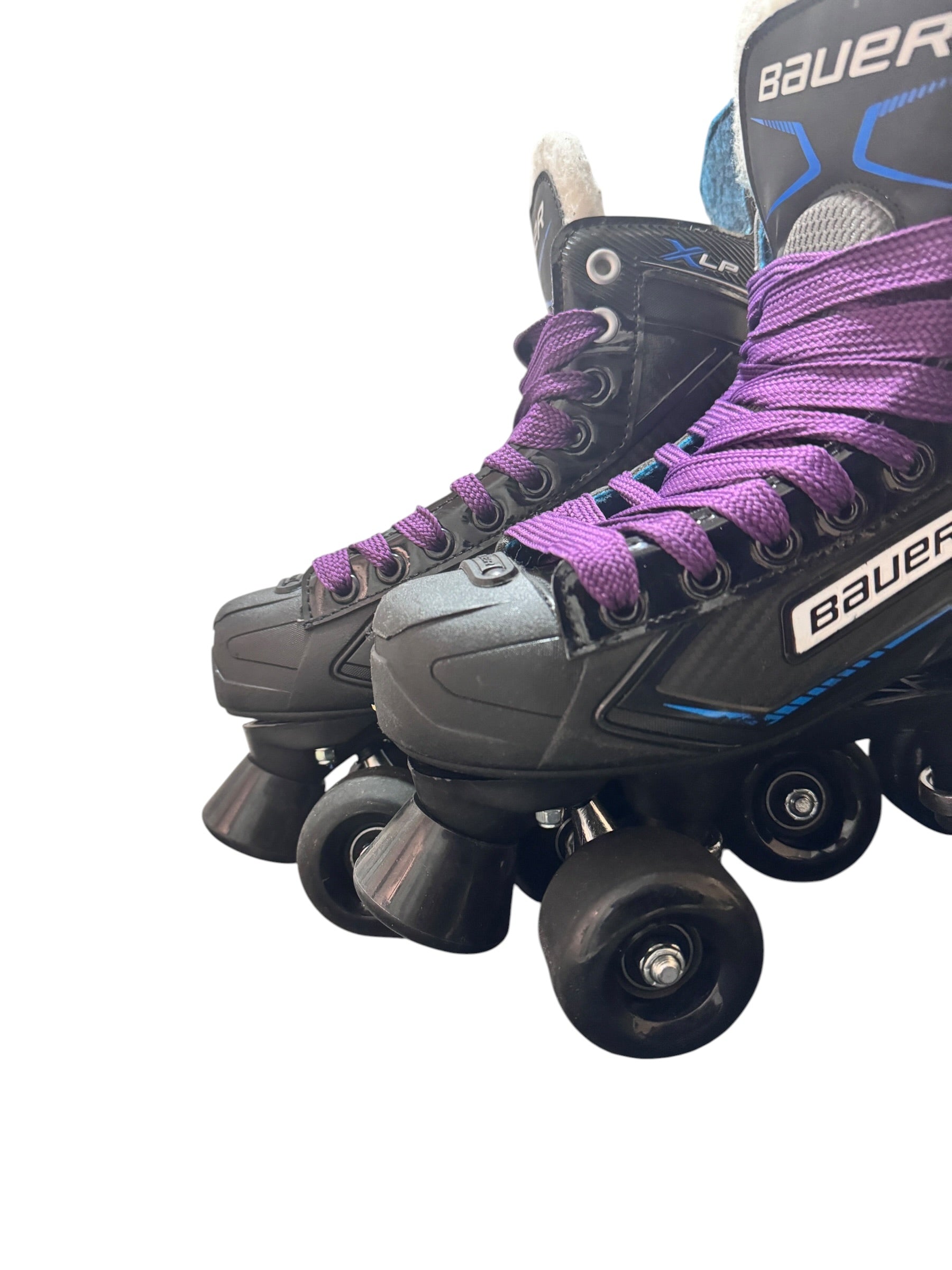 Renewed UK6.5 Bauer XLP quad Rollerskates fullbuild