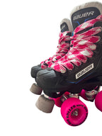 Renewed UK1.5 Bauer NS quad Rollerskates full build