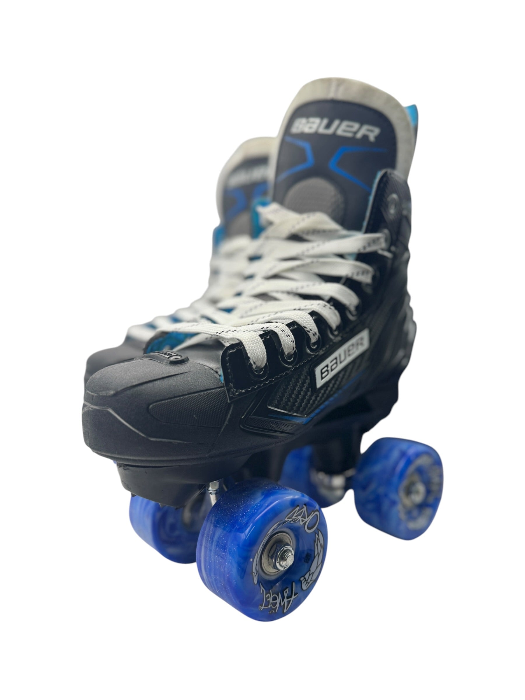 Renewed UK3.5 Bauer XLP quad Roller-skates full build