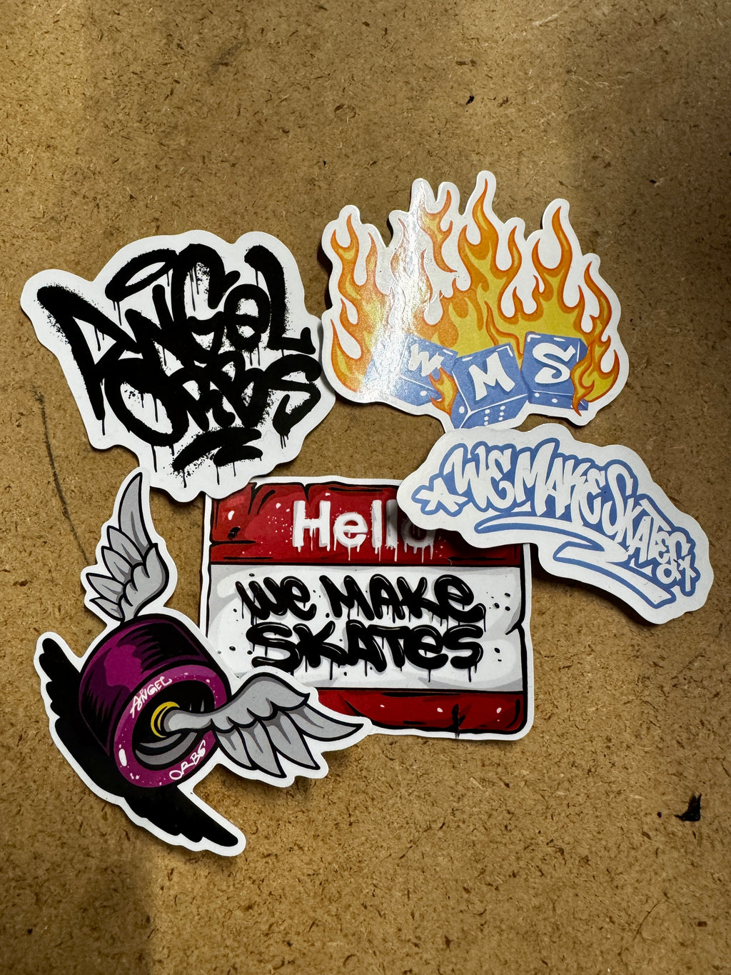 We Make Skate Sticker (5 pack)