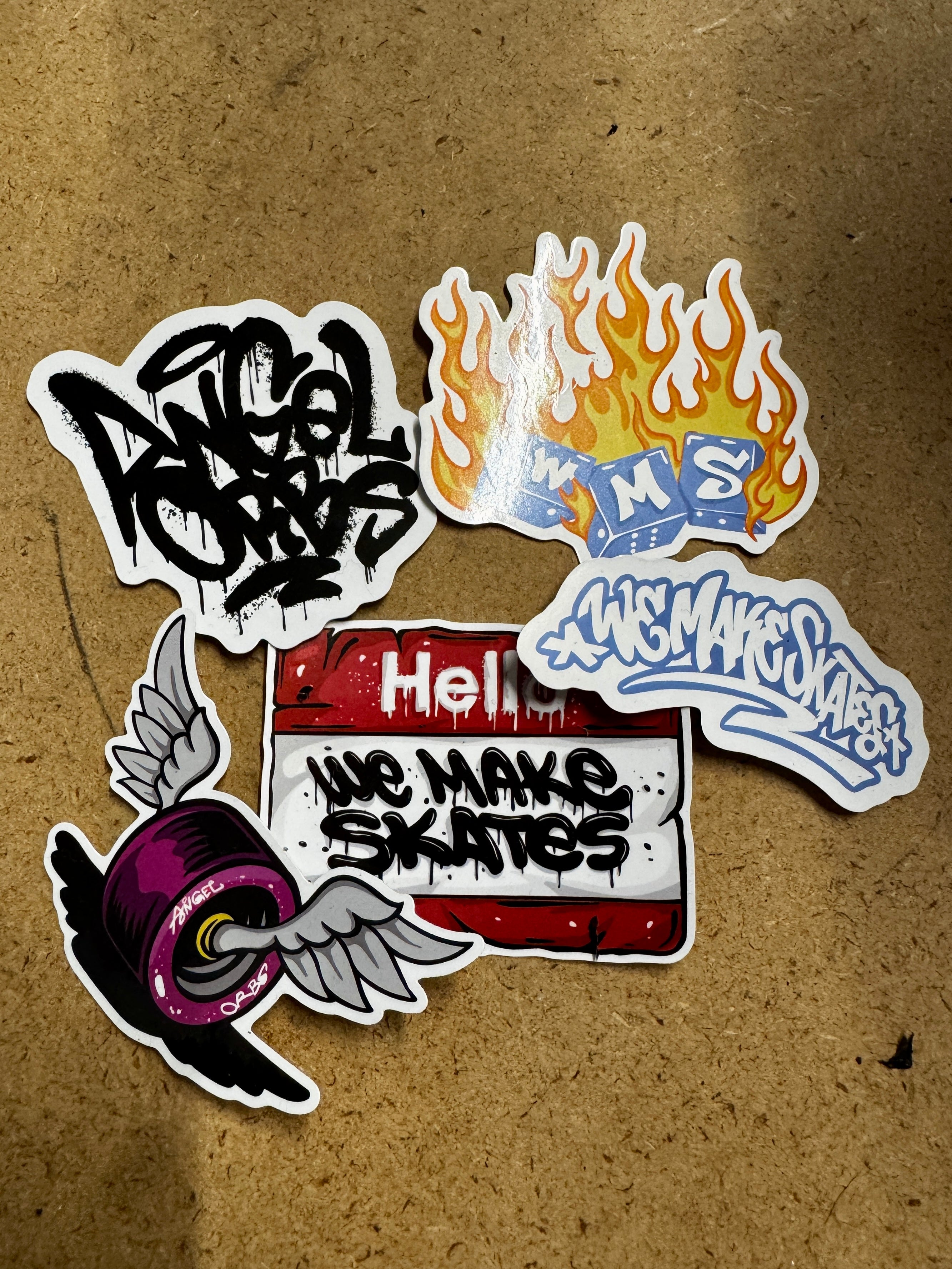 We Make Skate Sticker (5 pack)