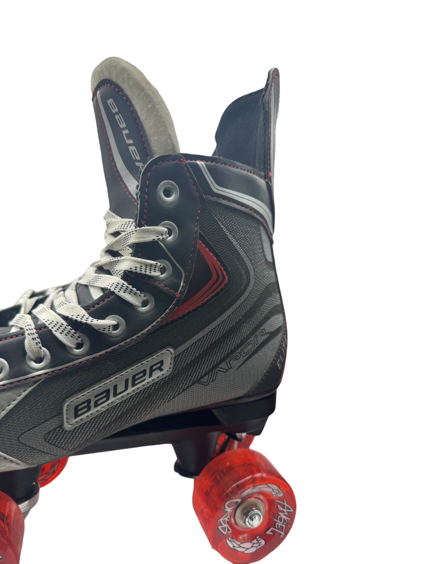 Renewed UK8.5 Bauer vapour elites quad Roller-skates full build