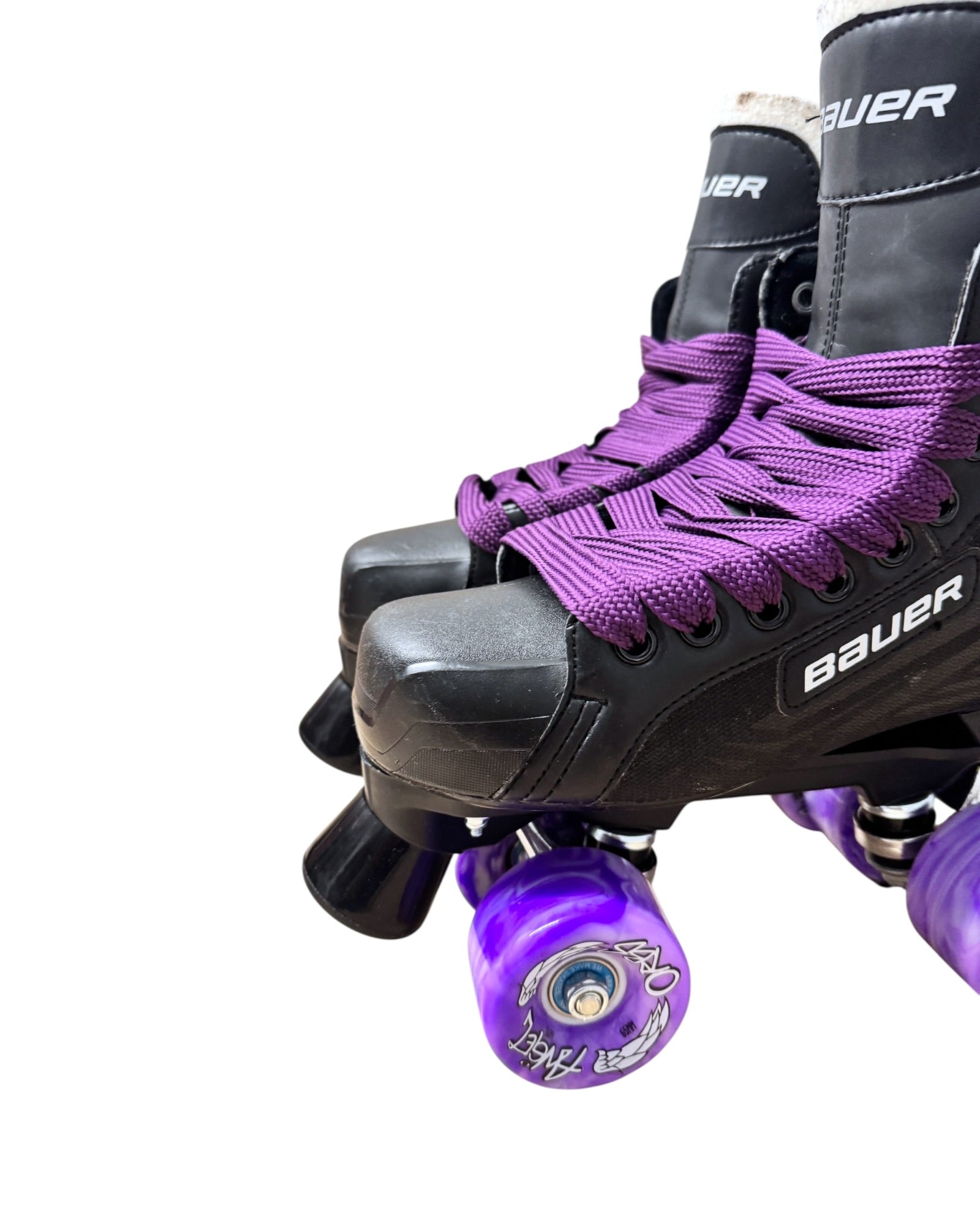 Renewed Bauer Elite 140 suprem quad Rollerskates fullbuild