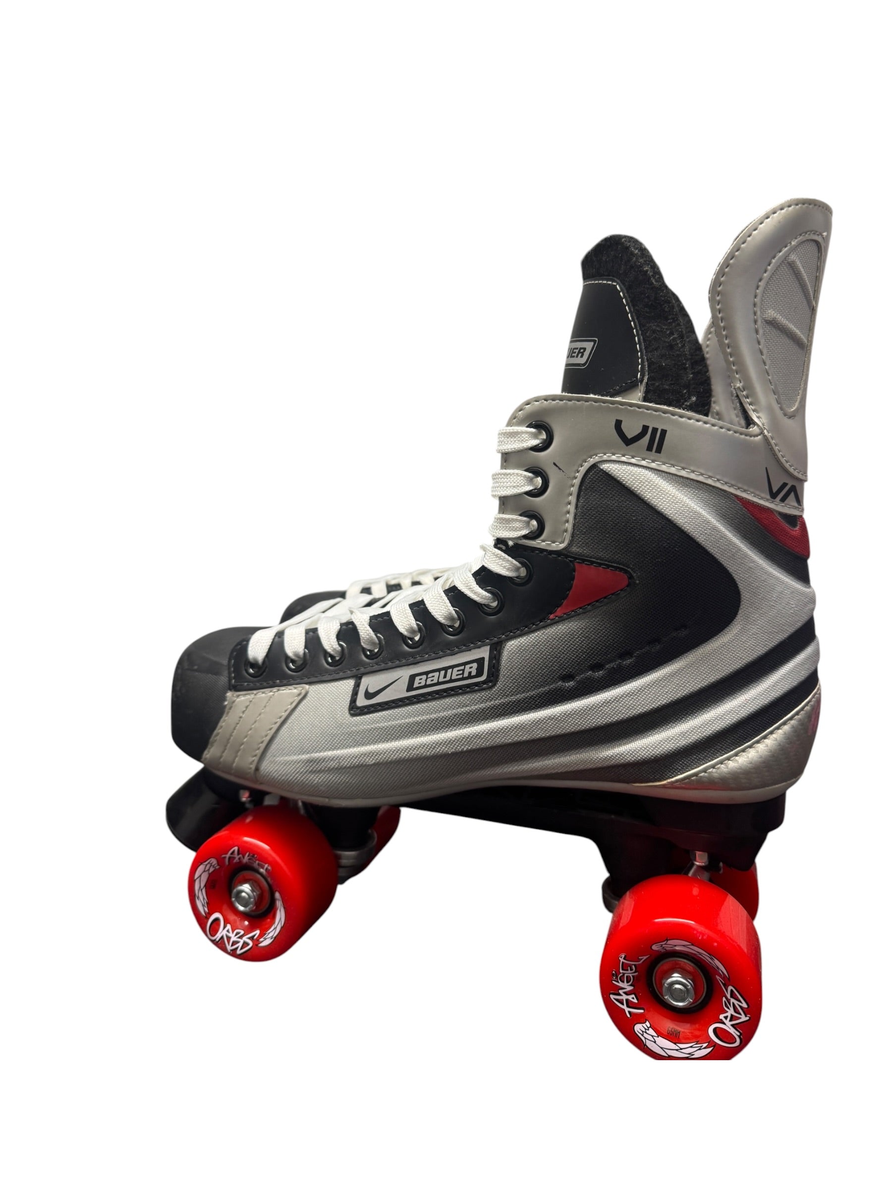 Renewed UK12 Nike bauer VII quad Rollerskates full build
