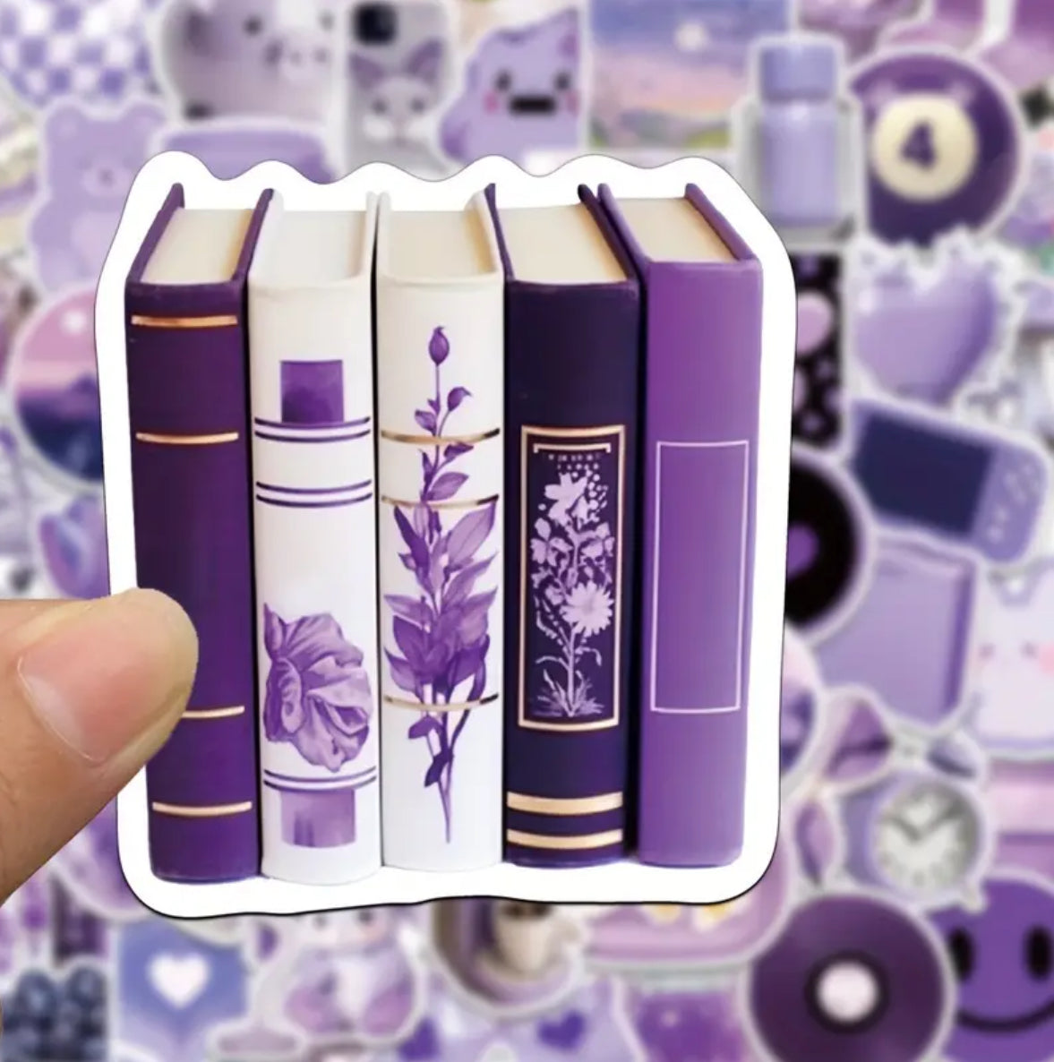 Purple Stickers Cartoon Stickers
Mix and Match