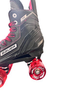 Renewed UK7.5 Bauer NS quad Rollerskates fullbuild