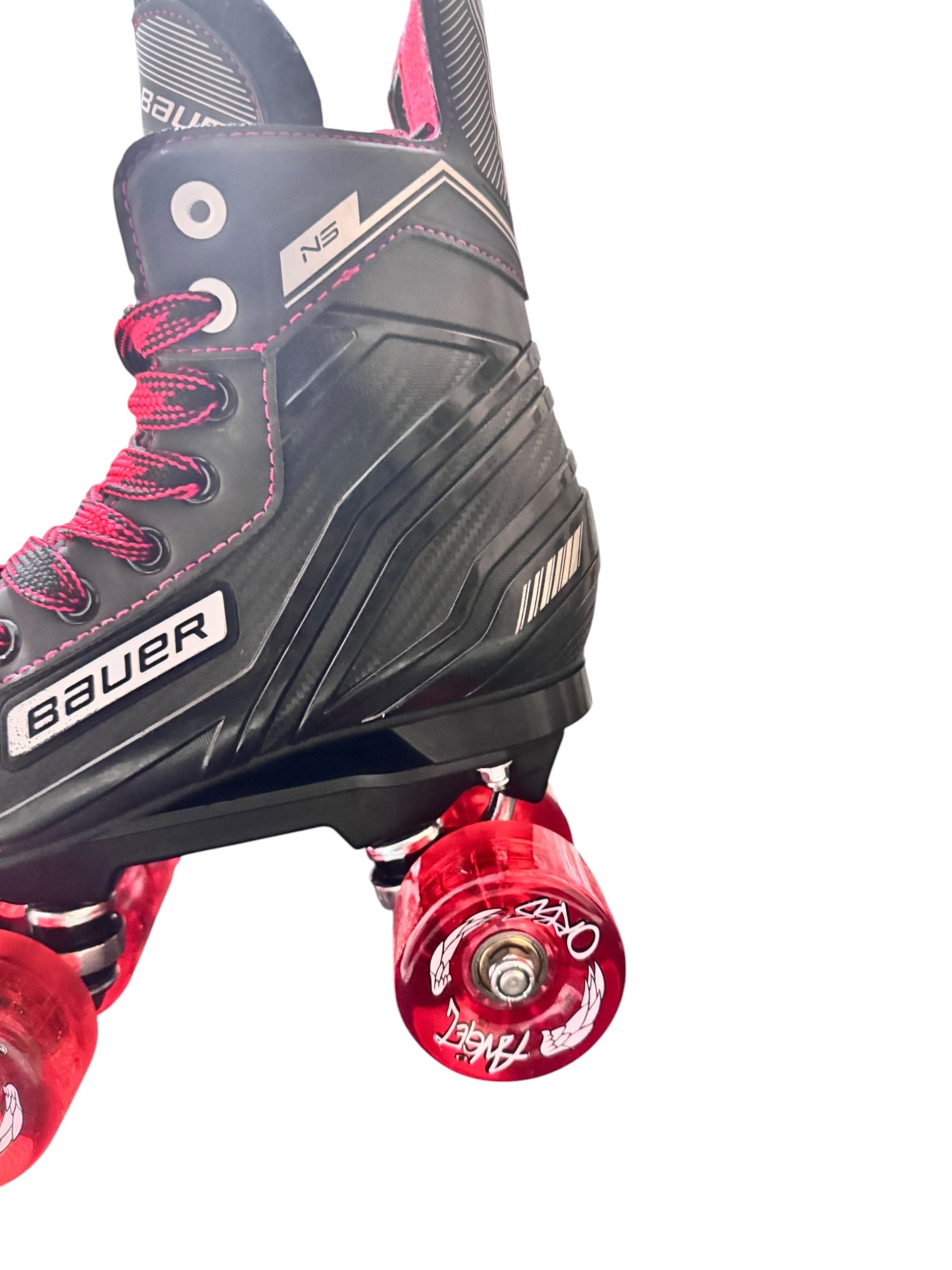 Renewed UK7.5 Bauer NS quad Rollerskates fullbuild