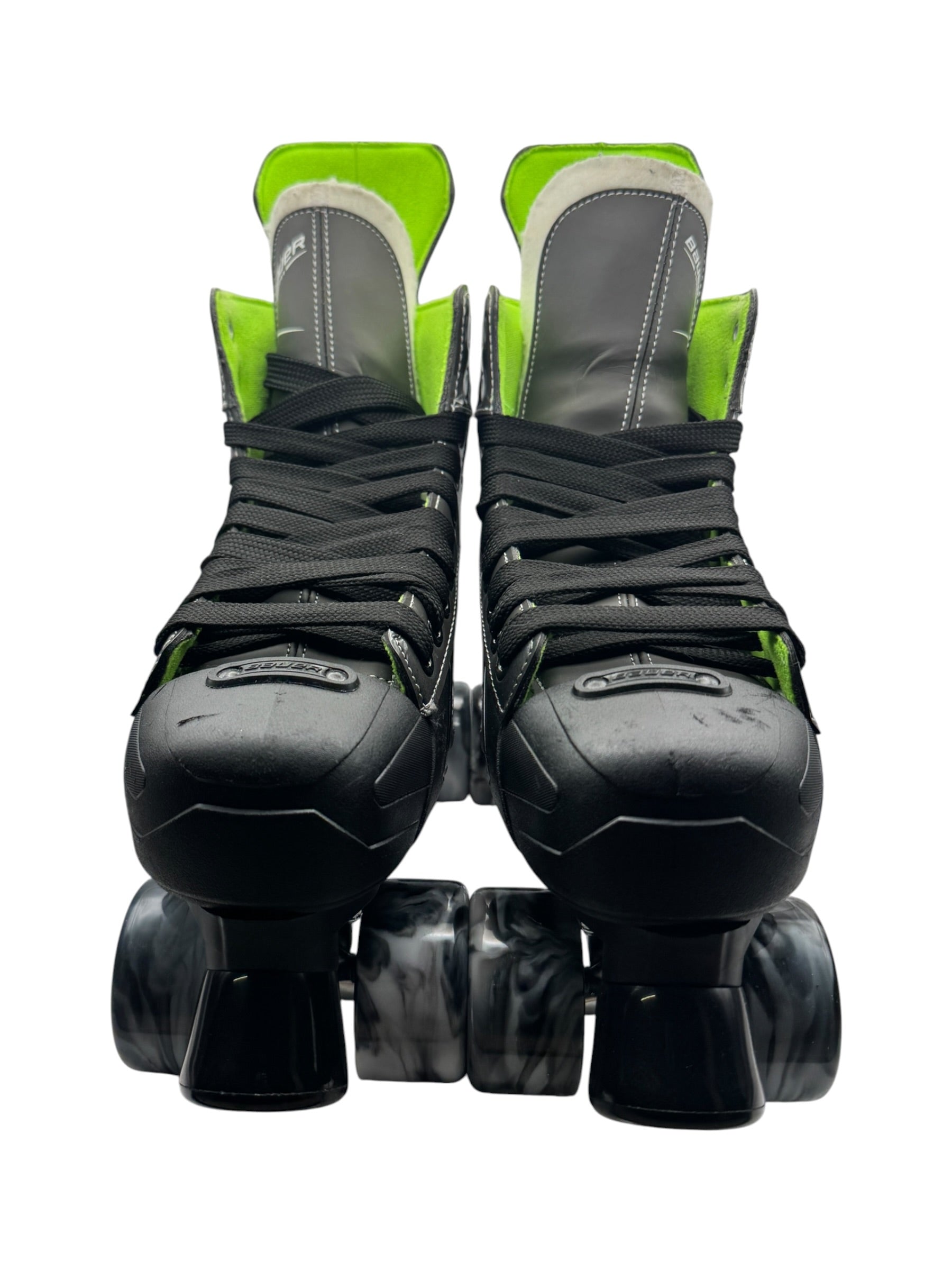 Renewed UK10.5 Bauer XLS quad Rollerskates full build