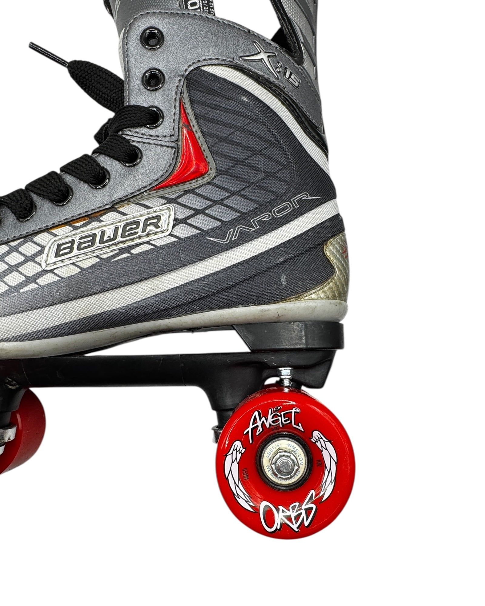 Renewed UK10 Bauer vapour X:15 Quad Roller Skates
