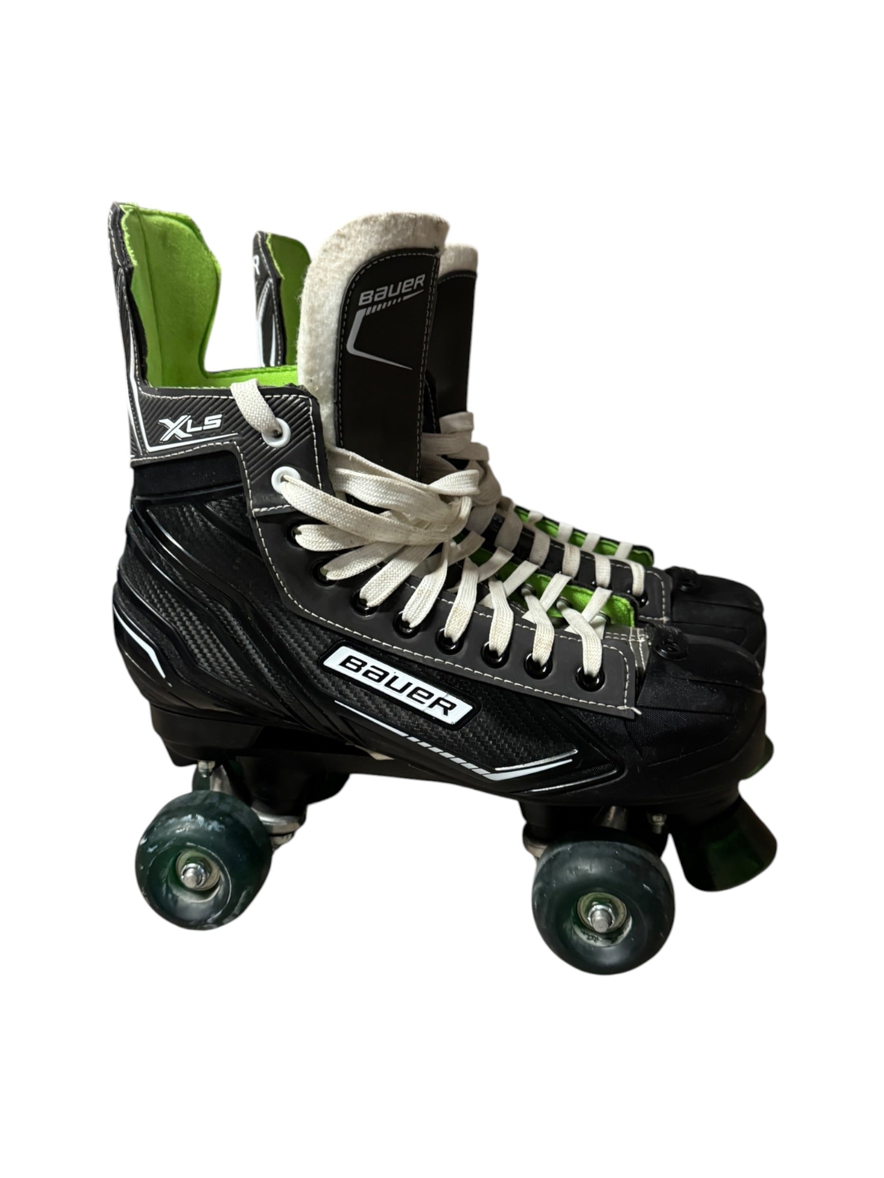 Renewed UK10.5 Bauer XLS quad Rollerskates full build