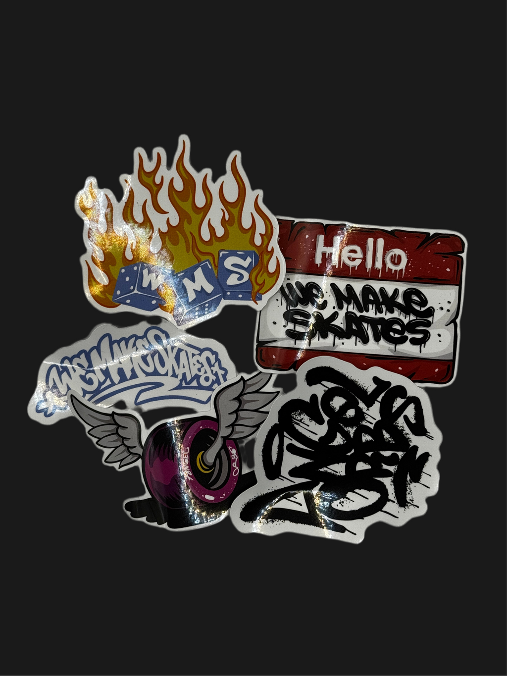 We Make Skate Sticker (5 pack)