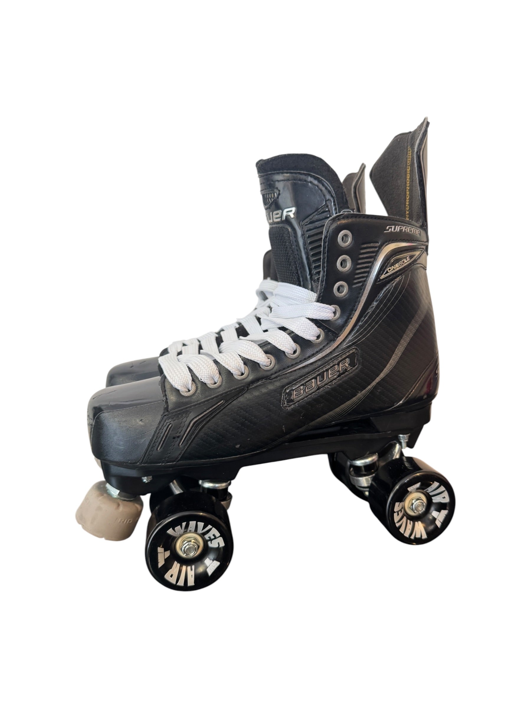 Renewed UK9.5 Bauer supreme 60 LE quad Roller-skates full build