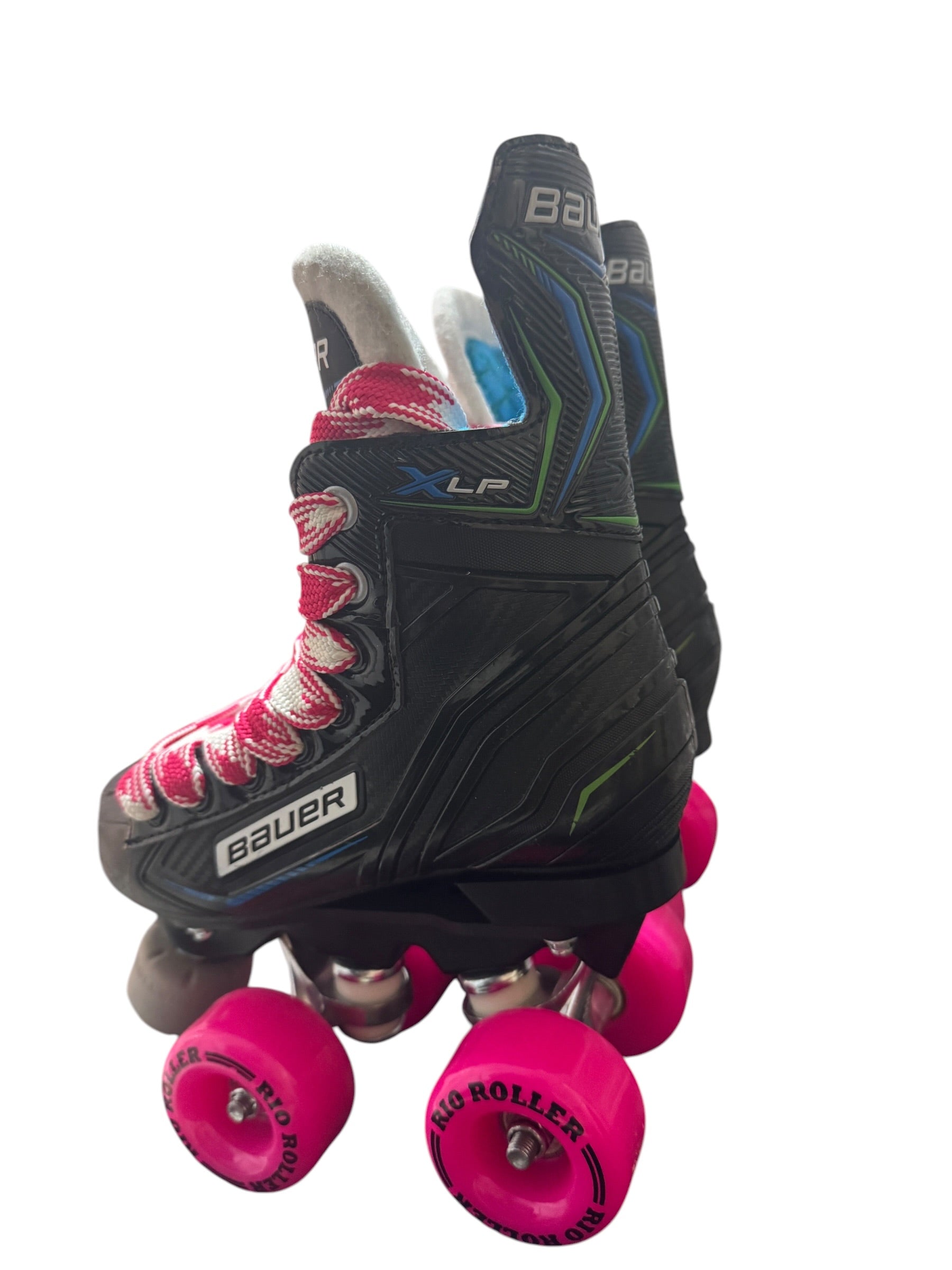 Renewed UK1.5 Bauer NS quad Rollerskates full build