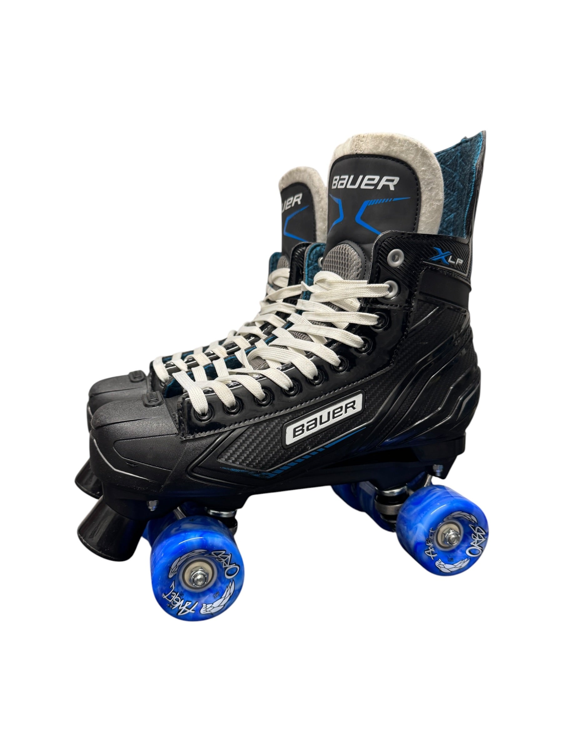 Renewed UK11.5 Bauer XLP quad Roller-skates full build