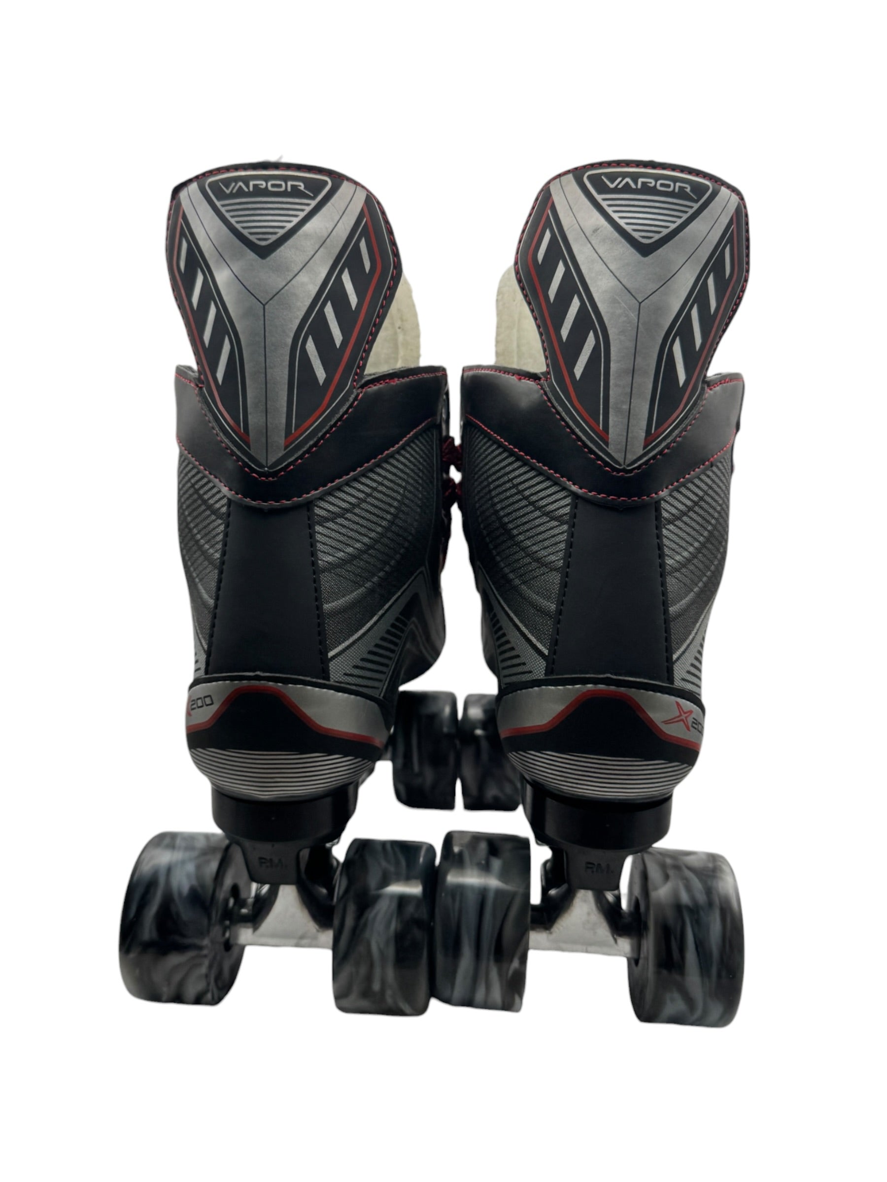 Renewed UK8.5 Bauer X200 quad Roller-skates full build