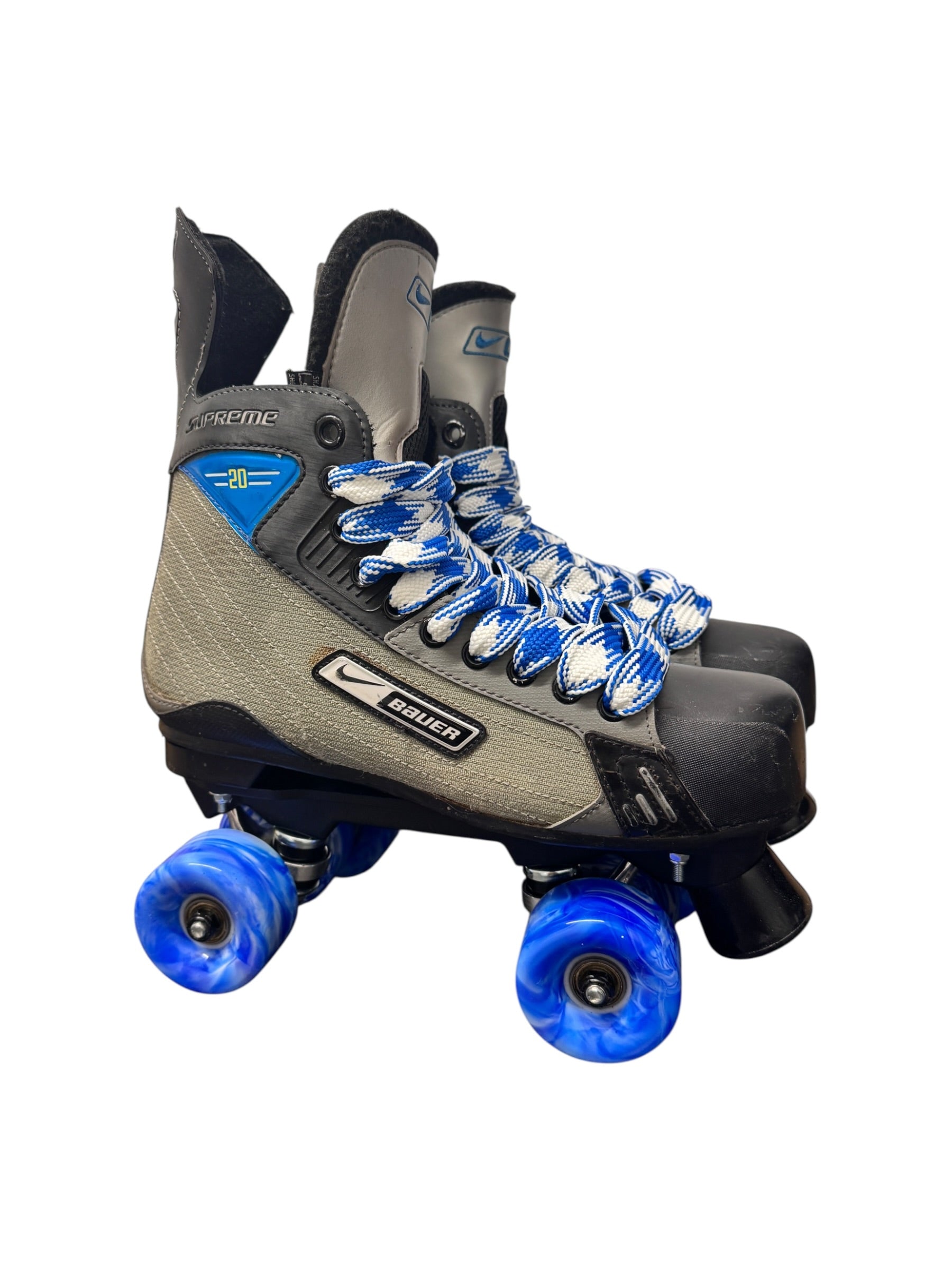 Renewed UK9 Bauer Nike supreme 20 quad Rollerskates full build