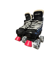 Renewed UK3.5 Bauer s140 quad Roller-skates full build