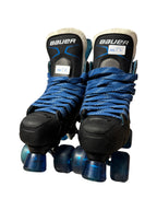 Renewed UK6.5 Bauer XLP quad Rollerskates fullbuild