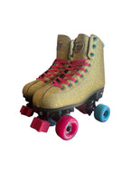 UK5 Rookie Bump V2 Roller disco Rollerskates Gold