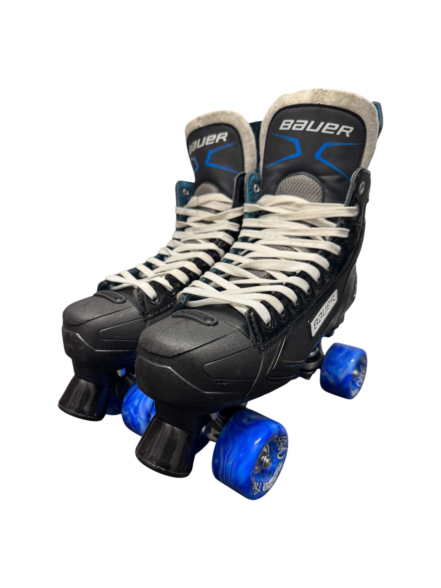 Renewed UK11.5 Bauer XLP quad Roller-skates full build