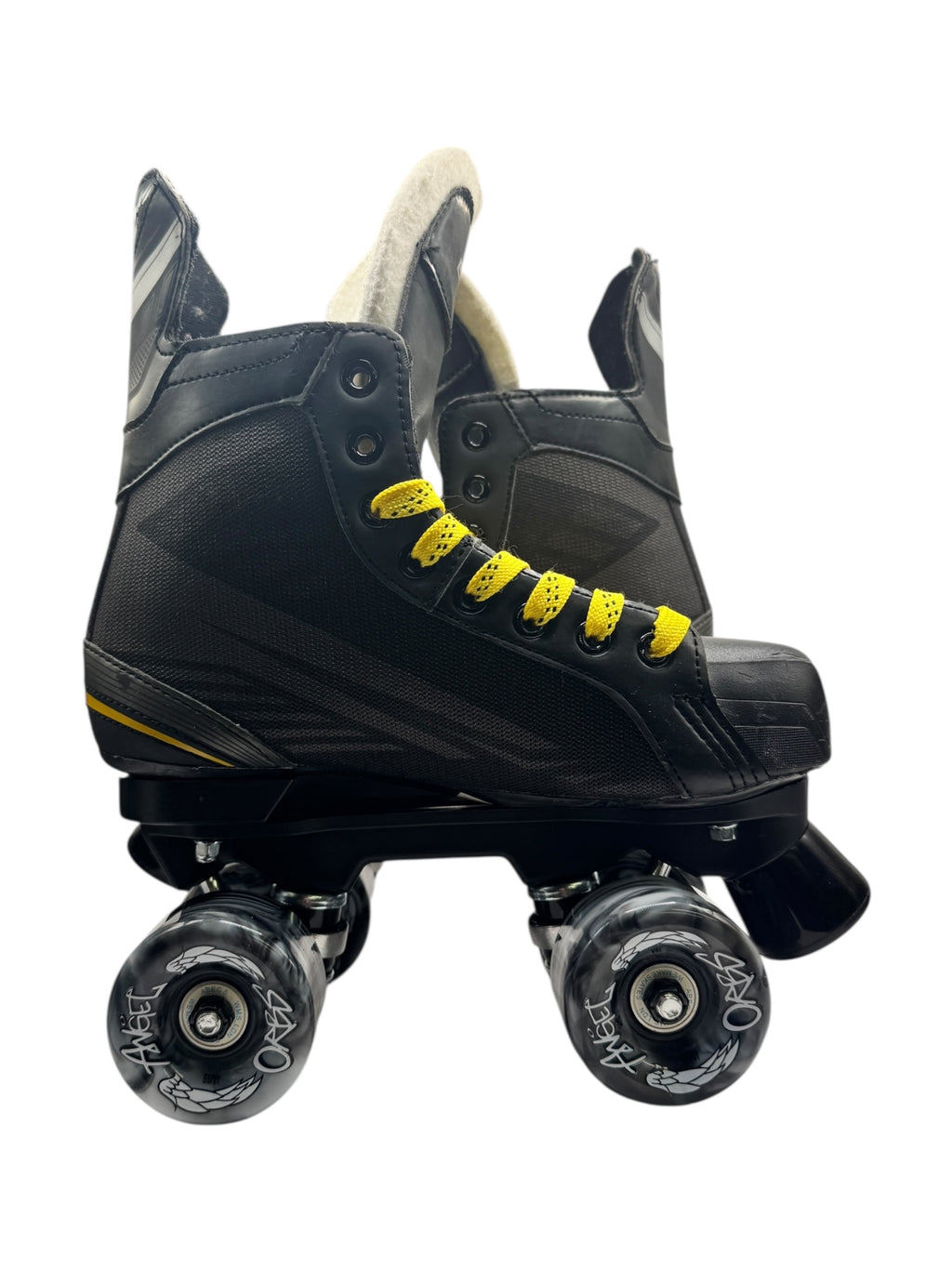 Renewed UK5 Bauer supreme 140 quad Rollerskates full build