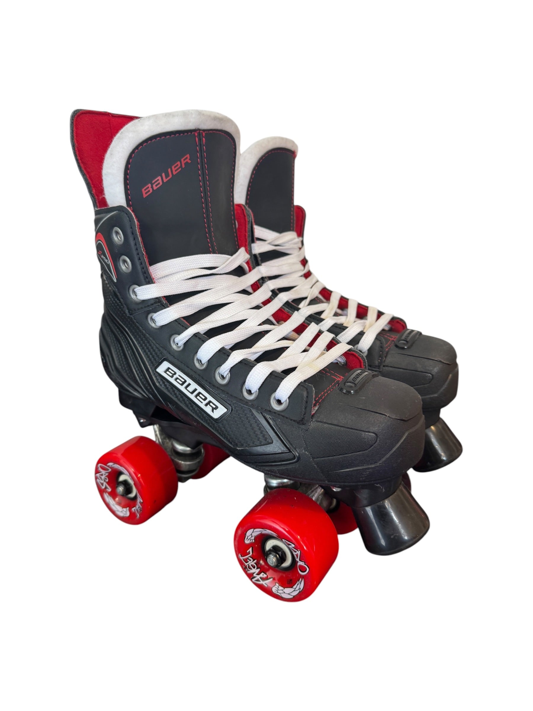 Renewed UK6.5 Bauer X250 quad Rollerskates fullbuild