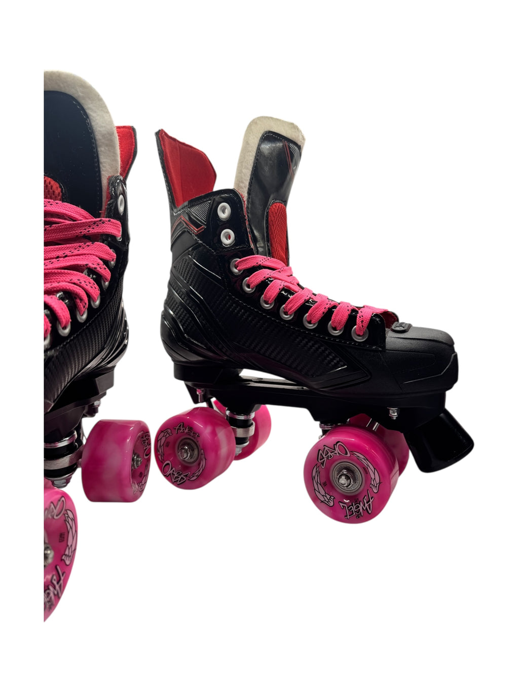Renewed Bauer NSX quad Rollerskates full build